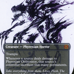 Phyrexian Obliterator (ONE-308) - Phyrexia: All Will Be One: (Showcase) (Borderless)