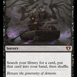 Demonic Tutor (CMM-150) - Commander Masters
