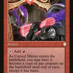 Cursed Mirror (Retro Frame) (BRC-115) - The Brothers' War Commander