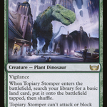 Topiary Stomper (PPSNC-160P) - Streets of New Capenna Promos