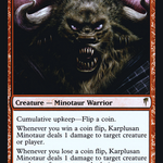 Karplusan Minotaur (LIST-CSP-86) - The List Foil