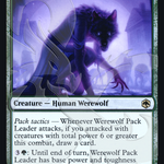 Werewolf Pack Leader (AFR&-211A) - Adventures in the Forgotten Realms Promos Foil