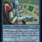 Seasoned Buttoneer (UNF-344) - Unfinity Foil