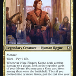 Nine-Fingers Keene (PRE-289S) - Battle for Baldur's Gate Promos Foil