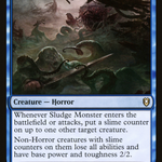 Sludge Monster (CLB-735) - Commander Legends: Battle for Baldur's Gate