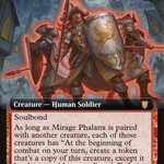 Mirage Phalanx (VOC-073) - Crimson Vow Commander: (Extended Art)