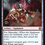 Dragonwing Glider (PRE-128) - Phyrexia: All Will Be One Promos Foil