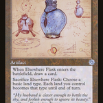 Elsewhere Flask (BRR-078) - The Brothers' War Retro Artifacts