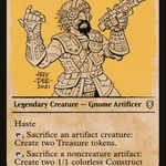 Jan Jansen, Chaos Crafter (CLB-424) - Commander Legends: Battle for Baldur's Gate: (Showcase)