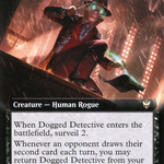 Dogged Detective (NCC-136) - New Capenna Commander: (Extended Art)