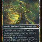 Calix, Guided by Fate (MAT-206) - March of the Machine: The Aftermath: (Showcase, enchantment) Foil