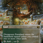Overgrown Farmland (MID-283) - Innistrad: Midnight Hunt (Borderless)