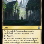 Secluded Courtyard (LTC-330) - Tales of Middle-earth Commander