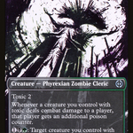 Necrogen Rotpriest (ONE-296) - Phyrexia: All Will Be One: (Showcase)