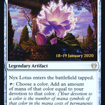 Nyx Lotus (PRE-235S) - Theros Beyond Death Promos Foil