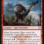 Doomskar Titan (KHM-130) - Kaldheim