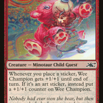 Wee Champion (UNF-413) - Unfinity Foil