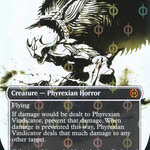 Phyrexian Vindicator (ONE-425) - Phyrexia: All Will Be One: (Showcase) (Borderless) Foil