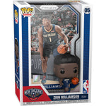 Pop! Zion Williamson trading card featuring collectible basketball player from THE MIGHTY HOBBY SHOP.
