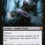 Calculating Lich (CLB-742) - Commander Legends: Battle for Baldur's Gate