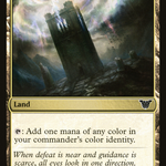Command Tower (NEC-167) - Neon Dynasty Commander