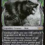 Goreclaw, Terror of Qal Sisma (MUL-027) - Multiverse Legends: (Showcase)