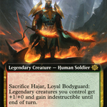 Hajar, Loyal Bodyguard (BRO-354) - The Brothers' War: (Extended Art)