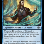 Elrond, Lord of Rivendell (LTR-049) - The Lord of the Rings: Tales of Middle-earth