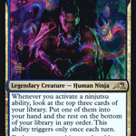 Satoru Umezawa (PRE-234S) - Kamigawa: Neon Dynasty Promos Foil