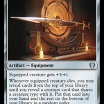 Heirloom Blade (LTC-279) - Tales of Middle-earth Commander