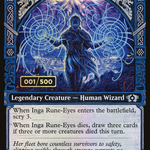 Inga Rune-Eyes (MUL-140) - Multiverse Legends: (Showcase) Foil