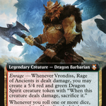 Vrondiss, Rage of Ancients (AFC-328) - Forgotten Realms Commander: (Extended Art)