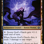 Storm God's Oracle (MH2-213) - Modern Horizons 2: (enchantment)