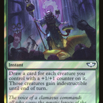Inspiring Call (40K-217★) - Warhammer 40,000 Commander Foil