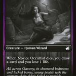 Novice Occultist (DBL-117) - Innistrad: Double Feature