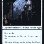 Thalia, Guardian of Thraben (PRE-38S) - Innistrad: Crimson Vow Promos Foil