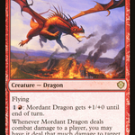 Mordant Dragon (SCD-152) - Starter Commander Decks