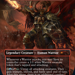 Najeela, the Blade-Blossom (SLD-1032) - Secret Lair Drop / Archaeon the Everchosen (Borderless)