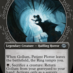 Gollum, Patient Plotter (LTR-309) - The Lord of the Rings: Tales of Middle-earth: (Showcase) (Borderless)