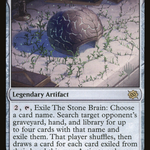 The Stone Brain (PPBRO-247P) - The Brothers' War Promos