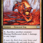Blazing Hellhound (2X2-183) - Double Masters 2022