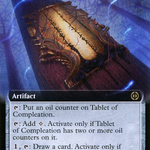 Tablet of Compleation (ONE-398) - Phyrexia: All Will Be One: (Extended Art)