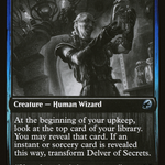 Delver of Secrets // Insectile Aberration (DBL-047) - Innistrad: Double Feature: (Double Faced Transform)