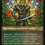 Zar Ojanen, Scion of Efrava (DMU-367) - Dominaria United: (Showcase) Foil