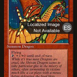 Shivan Dragon (4BB-220) - Fourth Edition Foreign Black Border