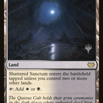 Shattered Sanctum (PPDMU-264P) - Innistrad: Crimson Vow Promos