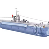 WWII - German Type VIIC U-Boat Submarine - Legendary Series - Mil-Blox
