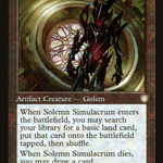 Solemn Simulacrum (BRC-161) - The Brothers' War Commander