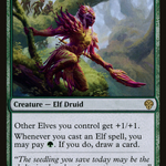 Leaf-Crowned Visionary (DMU-167) - Dominaria United
