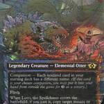 Lutri, the Spellchaser (MUL-182) - Multiverse Legends: (Showcase) (Borderless) Foil